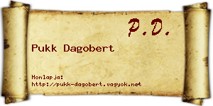 Pukk Dagobert névjegykártya